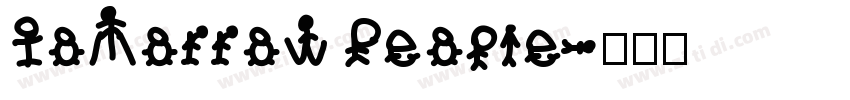 Tomorrow People字体转换